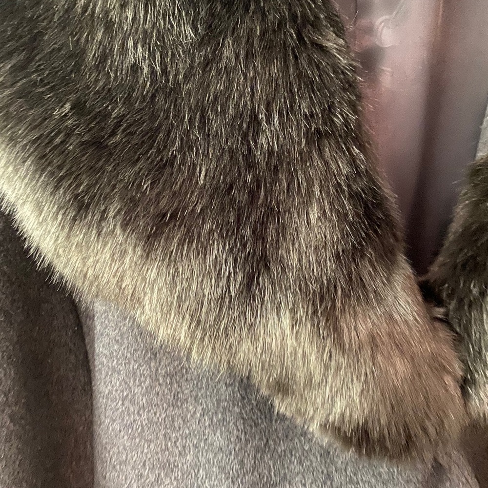🌟Ralph Lauren Faux-Fur Collared Coat🌟 - Picture 6 of 7